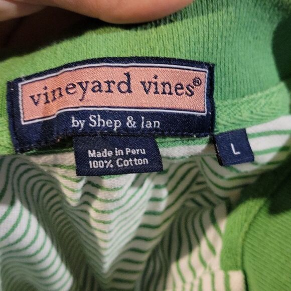 Vineyard Vines Green Polo Shirt size Large - Picture 4 of 4